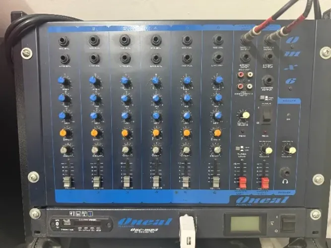 Equipamento de Som profissional  Juntos ou Separado - Amplificador, Equalizador, Tuner