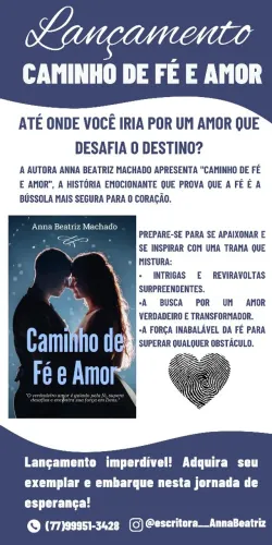 Caminho de Fé e Amor, um livro sobre princípios sobre o amor cristão 