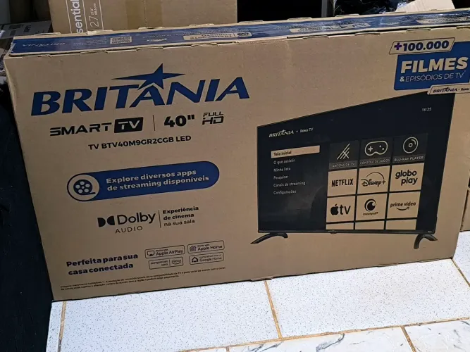 Tv smart 40 polegadas fullhd Britânia 