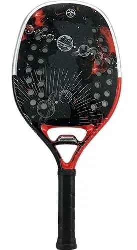 Raquete De Beach Tennis Turquoise Expanse 1.1 Red + Capa