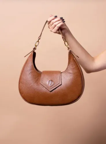 Bolsa couro legítimo