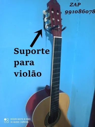 Suporte Para Violão Guitarra Baixo Cavaquinho Bandolim