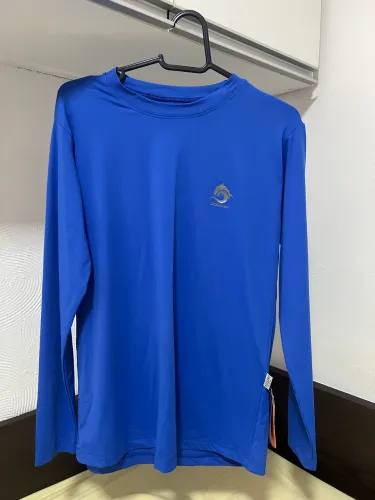 Camisa UV Oceanic Azul - Tam. P | Nova com etiqueta | Proteção Solar