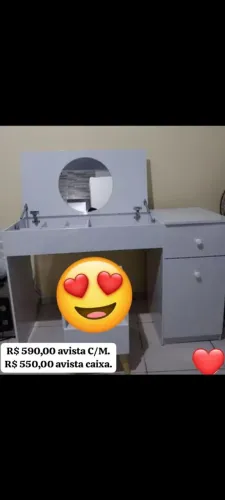 Penteadeira que vira escrivaninha Novas De Fábrica