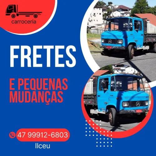 Fretes e pequenas mudanças. 