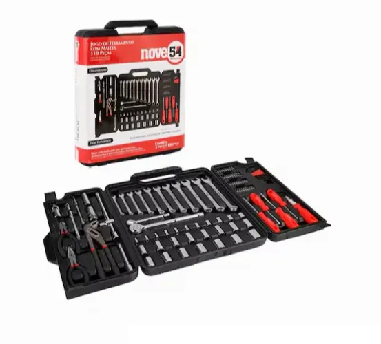 Jogo Ferramentas 110pc - NOVE54
