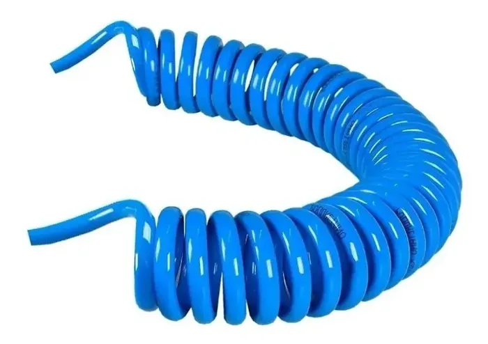 MANGUEIRA DE PU PDR ESPIRAL C/6 METROS N.8 5,5MM