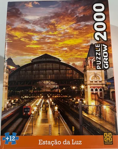 Quebra Cabeça Estação da Luz - 2000 peças 