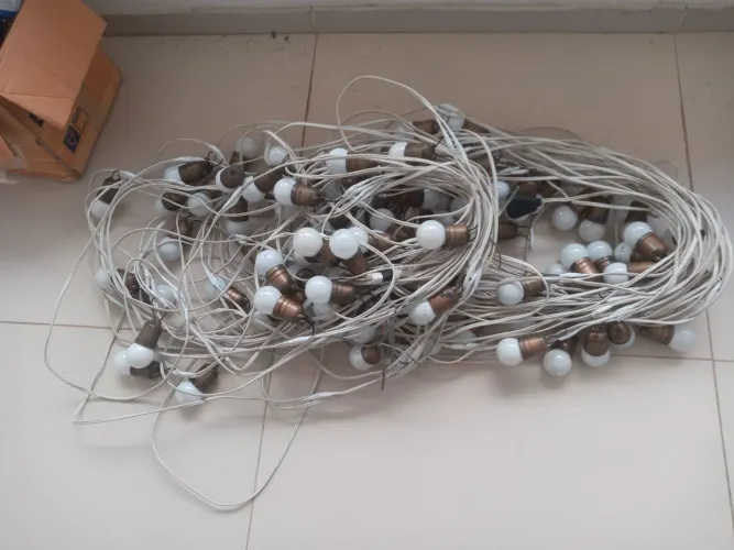 Alugue varal de lâmpadas