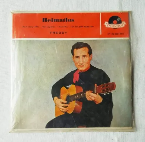 Disco Vinil Compacto - Freddy - Heimatlos (Polydor) - 1958