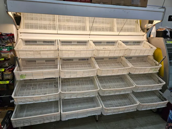 Expositor verduras e frutas Amapá 16 caixas