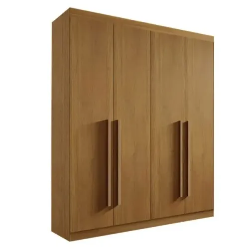 Guarda Roupa Da Vinci 4 Portas D'Doro Cinamomo - Entrega Rápida!