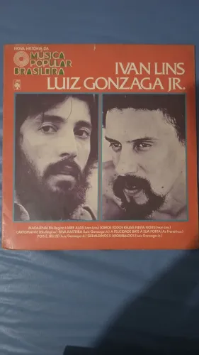 Disco de Vinil Ivan Lins e Luiz Gonzaga Jr.