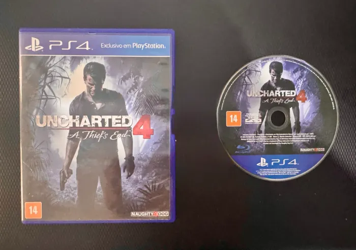 Uncharted 4-PS4 Mídia Física Original