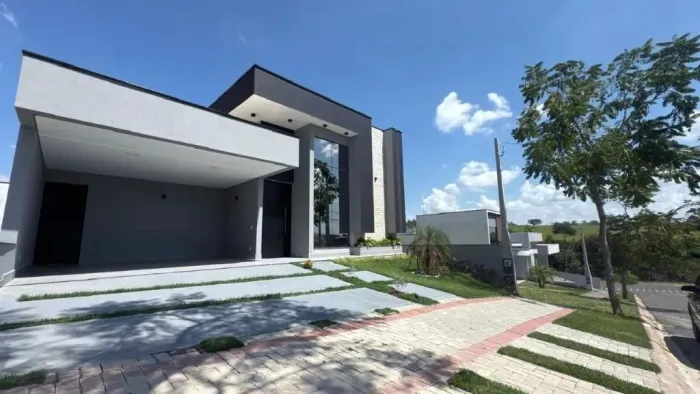 Casa à venda em Indaiatuba, Condomínio Jardim Laguna, com 3 suítes, com 190 m²