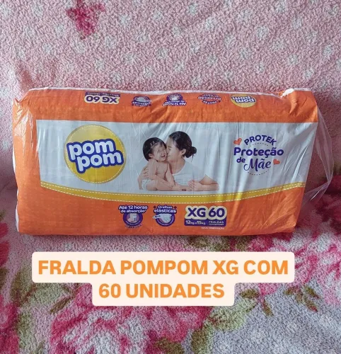 Fralda PomPom Fita XG ou Mamypoko Xg