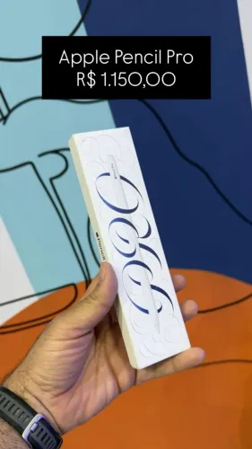 Apple Pencil PRO / R$ 1.150,00 | Novo Lacrado | Loja Física 