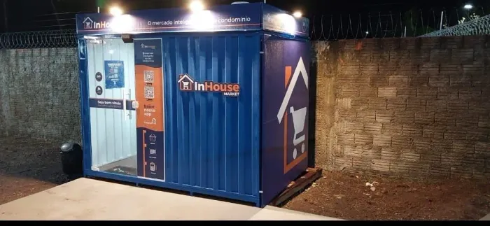 Container para Mini mercados de condomínios