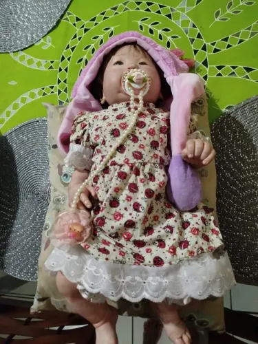 Boneca Reborn Linda - Menina - Novo