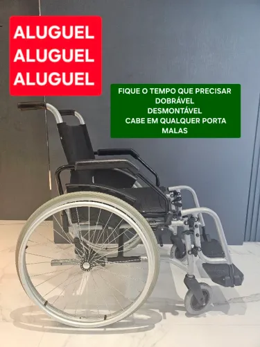 Cadeira de Rodas "LEIA DESCRIÇÃO"