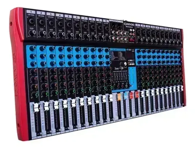 Mesa Som Soundvoice Ms202 Eux Profissional 20 Canais Usb