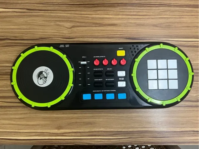 Brinquedo Dj Mixer Painel De Led Multikids