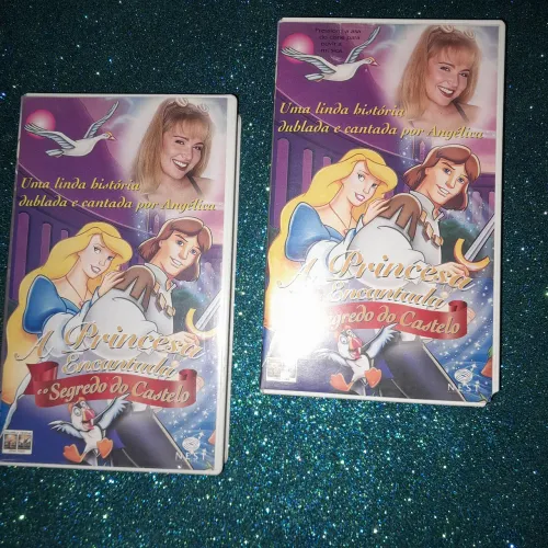 Angélica Fita VhS A Princesa Encantada (R$90 cada VHS)
