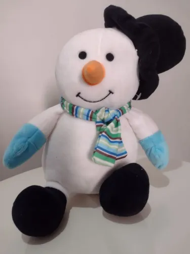 Pelúcia de Boneco de Neve Charmoso