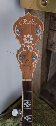 Banjo Americano 5 Strings Bluegrass/ Country  Americano anos 70 Vintage Excelente Estado 