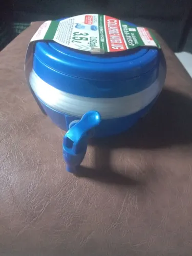 Galão de água sanfonado