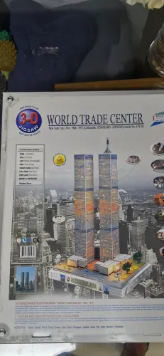 Maquete 3d worldtrade Center jigsaw 