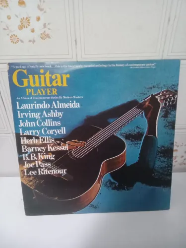 LP disco vinil duplo Guitar Player coletânea guitarristas violonistas Jazz Blues