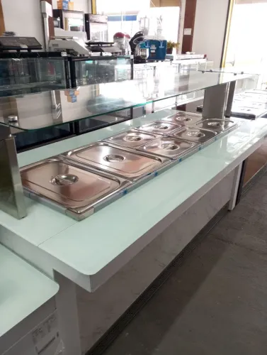 NZ. Buffet REFRIGERADO 2 metros Gelopar sem cubas