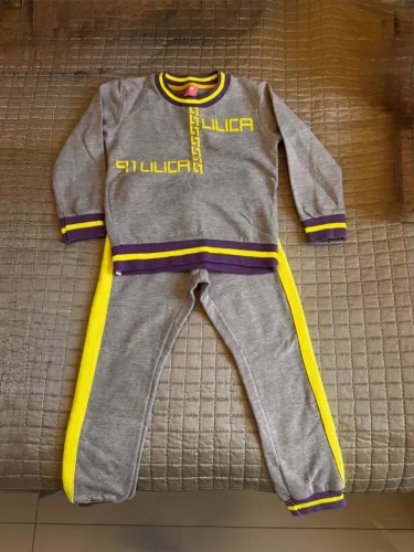 Conjunto Moleton Lilica Ripilica TAM 3-4 Super Macio