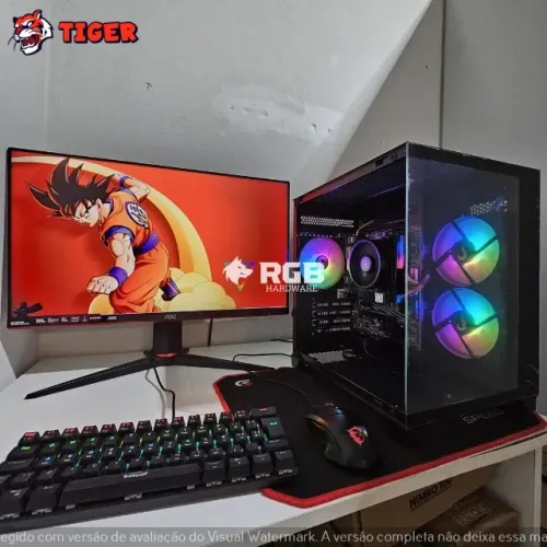 Pc Gamer Novo Completo - Ryzen 7 5700G + RX VEGA 7 + RAM 16GB + SSD M.2 NVMe 512GB
