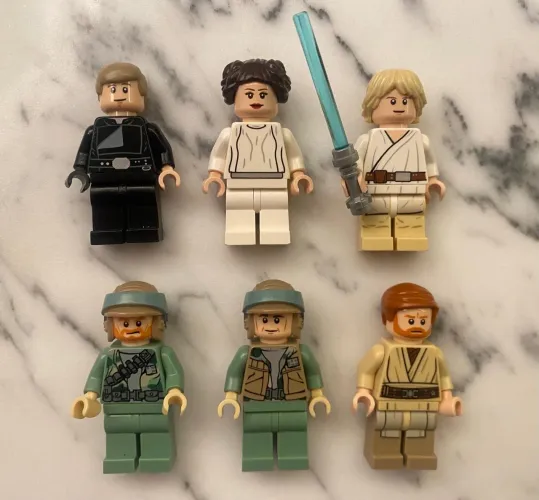 Coleção Miniaturas Lego Star Wars Raríssimas 