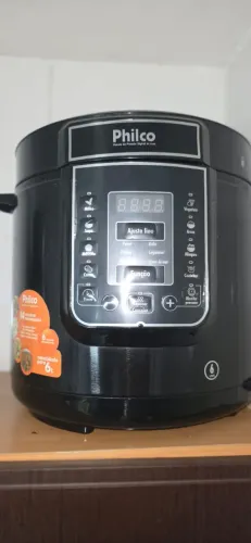 Panela De Pressão Philco Preta 6 Litros