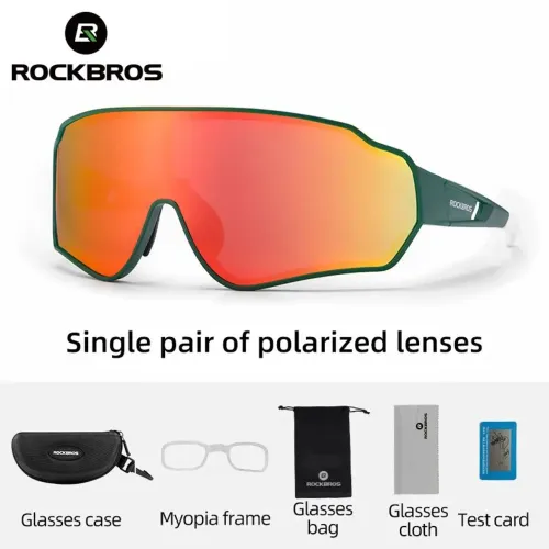 Óculos de Ciclismo ROCKBROS - Lentes Polarizadas