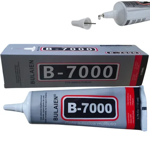 Cola Adesiva Para Manutenção Reparo Display de Celular 110ml Transparente - Bulaien B-7000
