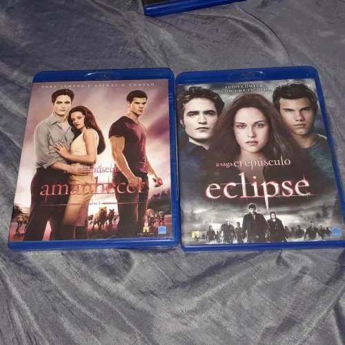 2 Blu-rays amanhecer e eclipse