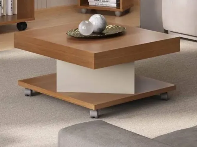 Promoção Mesa de Centro Amadeirada - 07/06