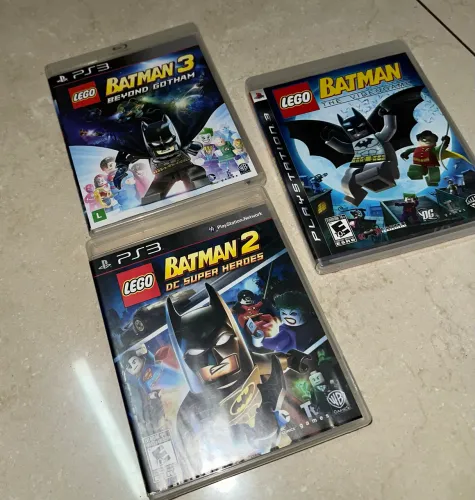 Jogos PS3 Lego Batman - R$ 60,00 CADA