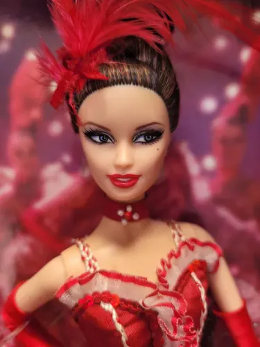 Boneca Barbie Colecionável - Vestido Vermelho