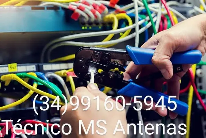 Crimpagem e instalação de cabos de Rede de internet 