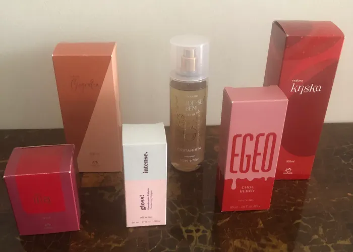 Perfumes brasileiros femininos