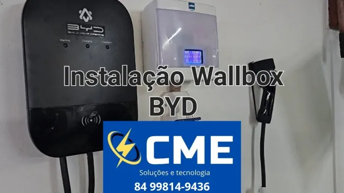 Instalação wallbox BYD, GWM, Volvo e outros