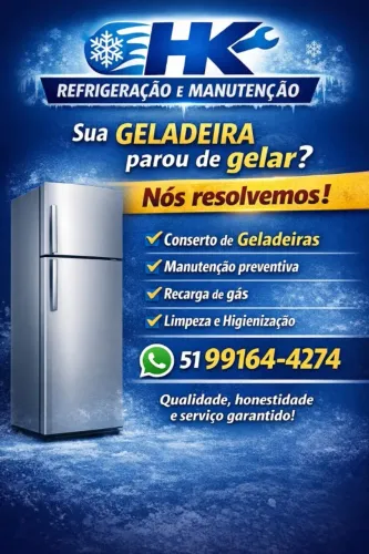 Refrigeração e manutenção de geladeira e ar condicionado