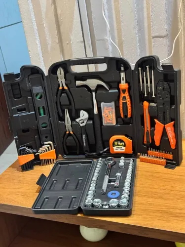 Maleta de ferramenta profissional 169 peças (NUNCA USADA)