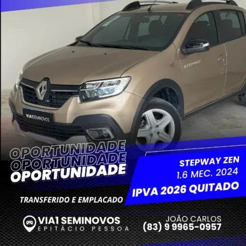 Renault Stepway Zen Flex 1.6 16V Mec. 2024