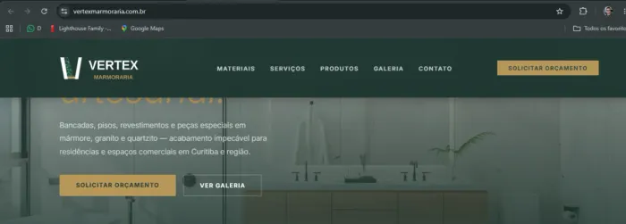 Vaga para Marmorista com Experiencia